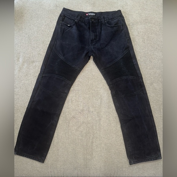 South Pole Other - Southpole Distressed Black Jeans RN 82628  Men's 36x32 Y2K VTG, Moto Streetwear